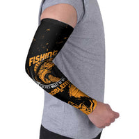 Personalized Fishing Solves Most of My Problems Arm Sleeves Grunge Style