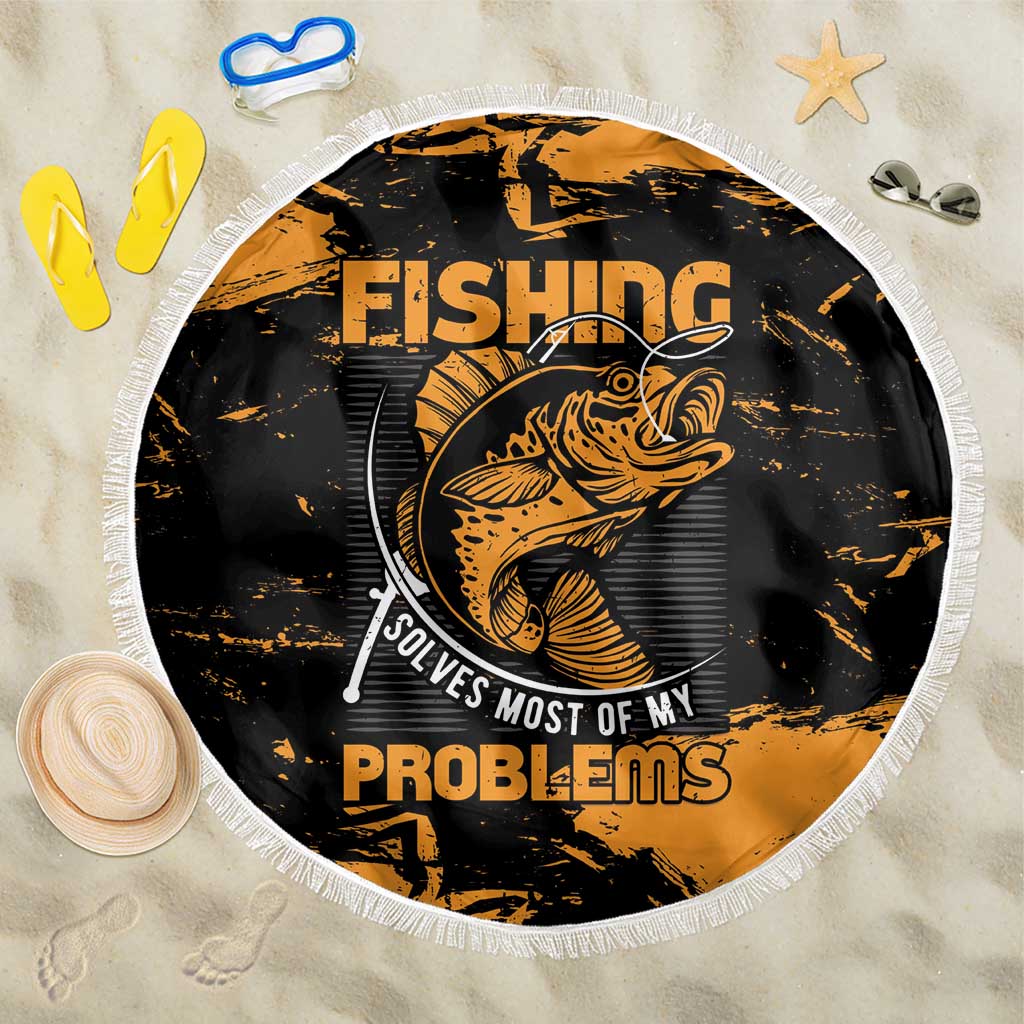 Fishing Solves Most of My Problems Beach Blanket Grunge Style