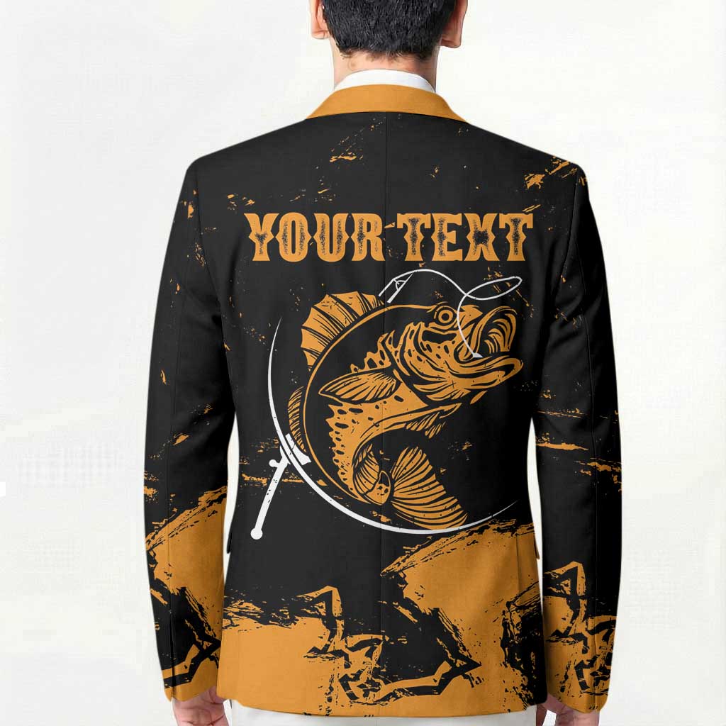 Personalized Fishing Solves Most of My Problems Blazer Grunge Style