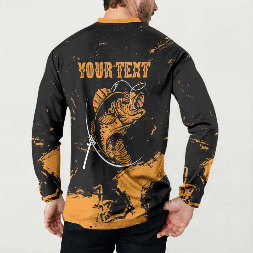 Personalized Fishing Solves Most of My Problems Button Sweatshirt Grunge Style