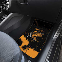 Personalized Fishing Solves Most of My Problems Car Mats Grunge Style