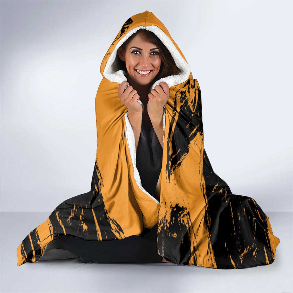 Fishing Solves Most of My Problems Hooded Blanket Grunge Style