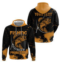 Personalized Fishing Solves Most of My Problems Hoodie Grunge Style