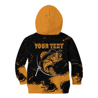 Personalized Fishing Solves Most of My Problems Kid Hoodie Grunge Style