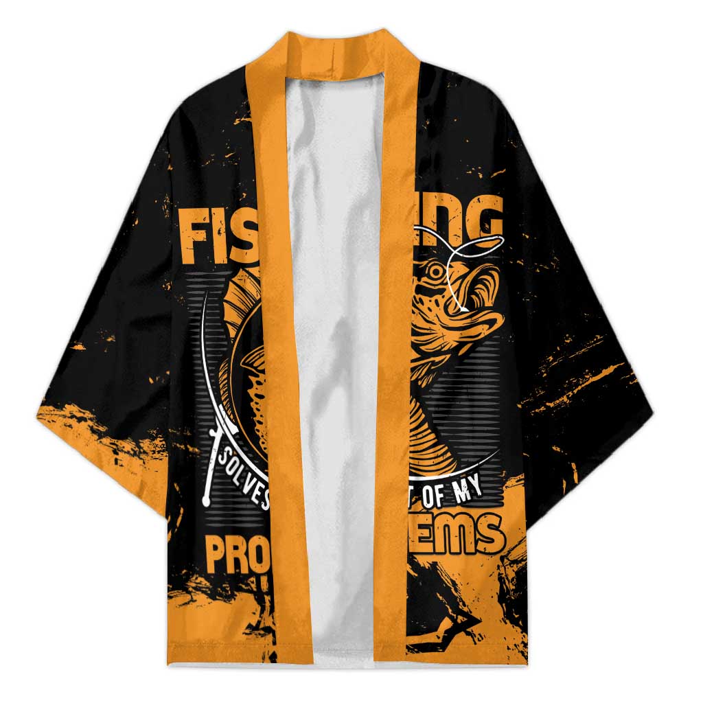 Personalized Fishing Solves Most of My Problems Kimono Grunge Style