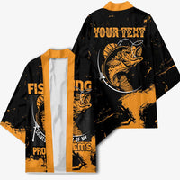 Personalized Fishing Solves Most of My Problems Kimono Grunge Style