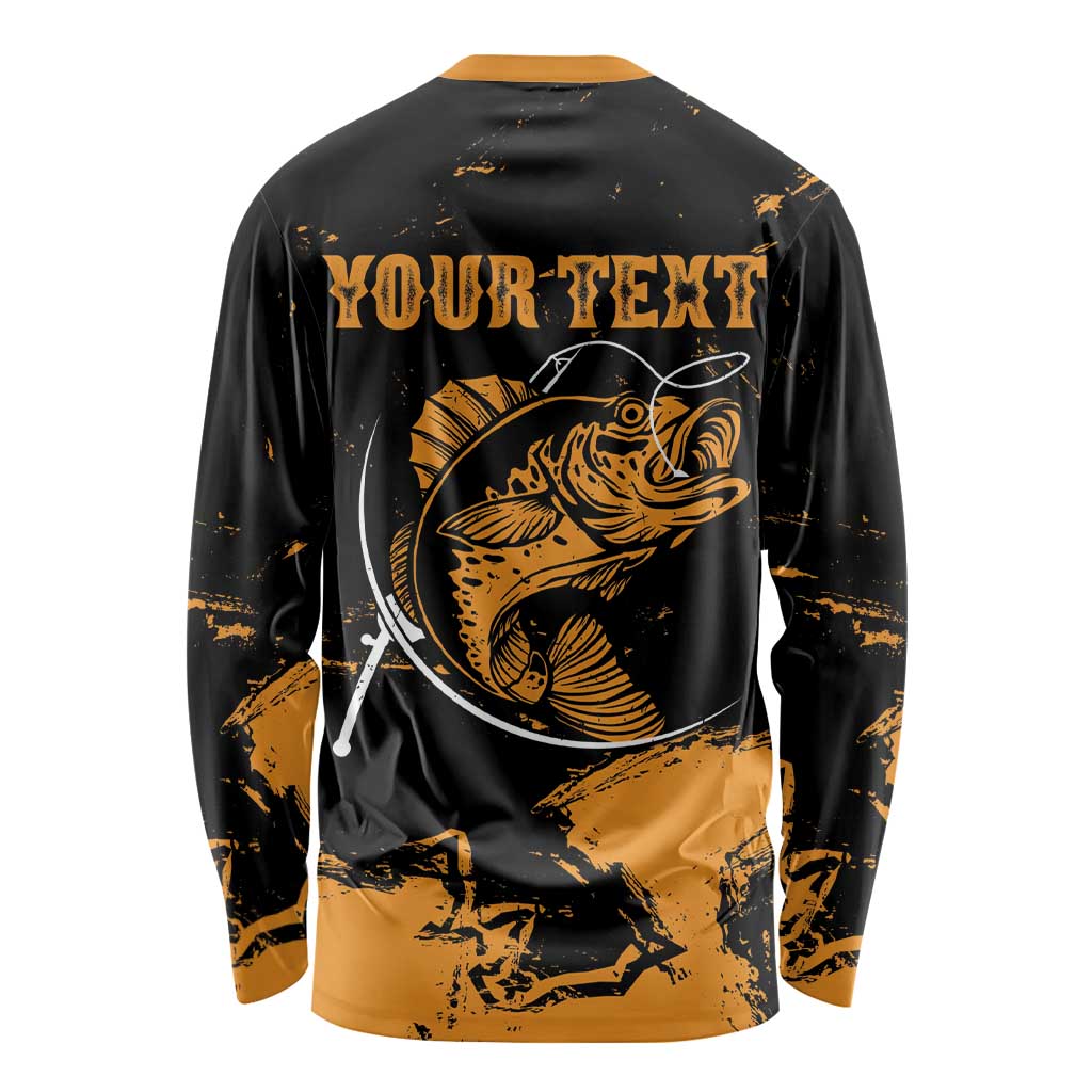 Personalized Fishing Solves Most of My Problems Long Sleeve Shirt Grunge Style
