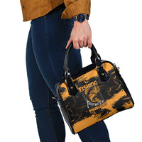 Fishing Solves Most of My Problems Shoulder Handbag Grunge Style