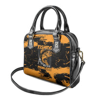 Fishing Solves Most of My Problems Shoulder Handbag Grunge Style