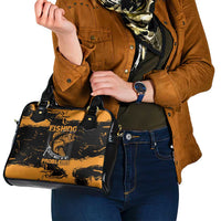 Fishing Solves Most of My Problems Shoulder Handbag Grunge Style