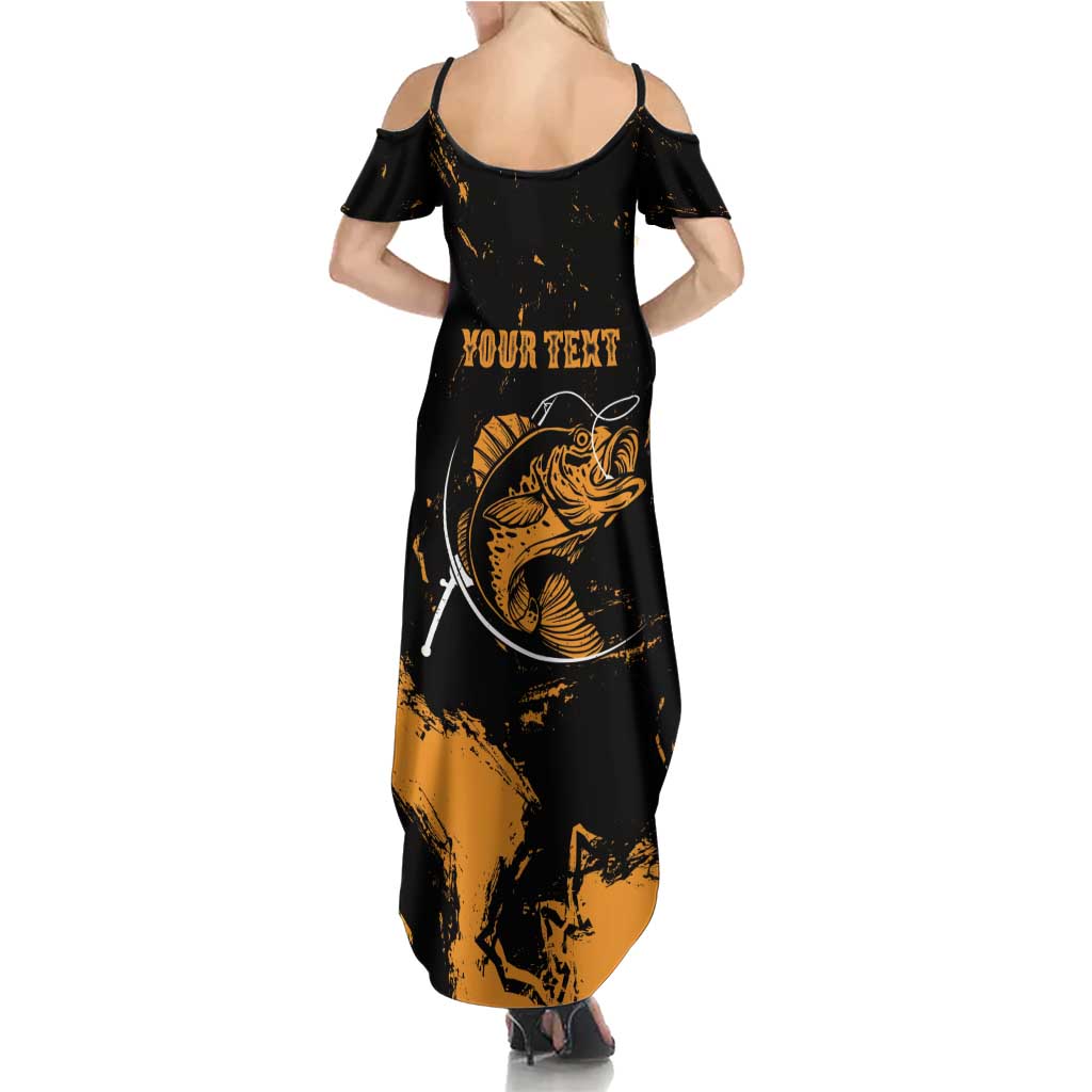 Personalized Fishing Solves Most of My Problems Summer Maxi Dress Grunge Style