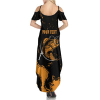 Personalized Fishing Solves Most of My Problems Summer Maxi Dress Grunge Style