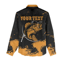 Personalized Fishing Solves Most of My Problems Women Casual Shirt Grunge Style