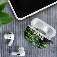 Bass Fishing Camouflage AirPods Case Zipper Stylized