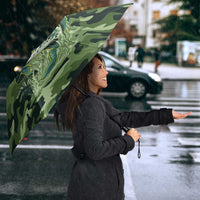 Bass Fishing Camouflage Umbrella Zipper Stylized