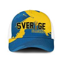 Football 2026 Sweden Baseball Net Cap Sverige Blagult Tillsammans