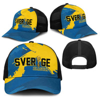 Football 2026 Sweden Baseball Net Cap Sverige Blagult Tillsammans