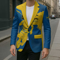 Custom Football 2026 Sweden Blazer Sverige Blagult Tillsammans