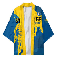 Custom Football 2026 Sweden Kimono Sverige Blagult Tillsammans