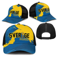 Football 2026 Sweden Mesh Trucker Cap Sverige Blagult Tillsammans