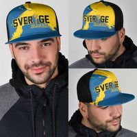 Football 2026 Sweden Mesh Trucker Cap Sverige Blagult Tillsammans