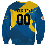 Custom Football 2026 Sweden Sweatshirt Sverige Blagult Tillsammans