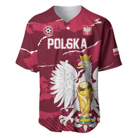 Custom Football 2026 Poland Baseball Jersey Go Polska Eagles