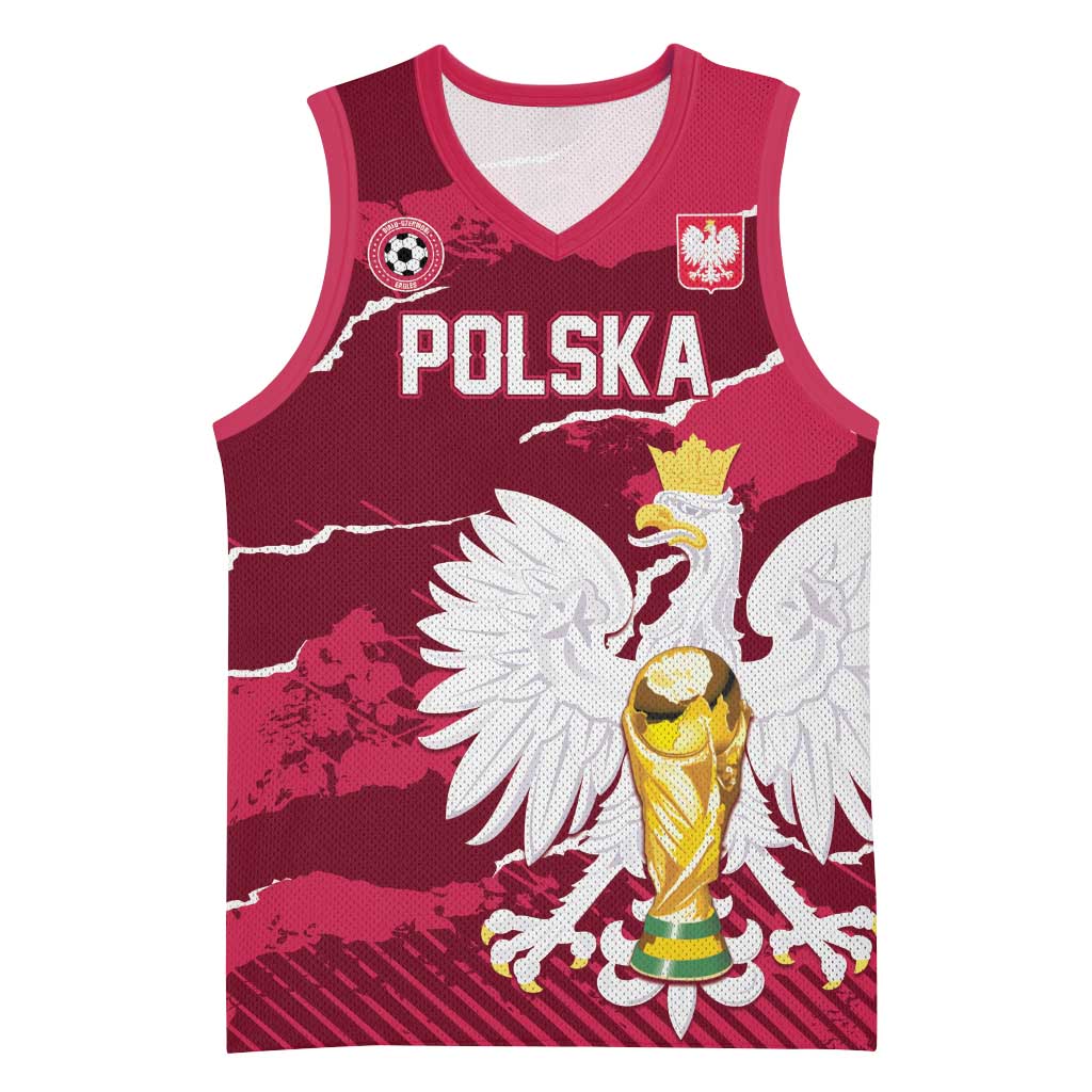 Custom Football 2026 Poland Basketball Jersey Go Polska Eagles