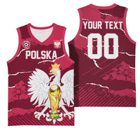 Custom Football 2026 Poland Basketball Jersey Go Polska Eagles