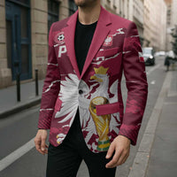 Custom Football 2026 Poland Blazer Go Polska Eagles