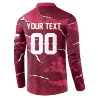 Custom Football 2026 Poland Button Sweatshirt Go Polska Eagles