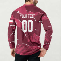 Custom Football 2026 Poland Button Sweatshirt Go Polska Eagles
