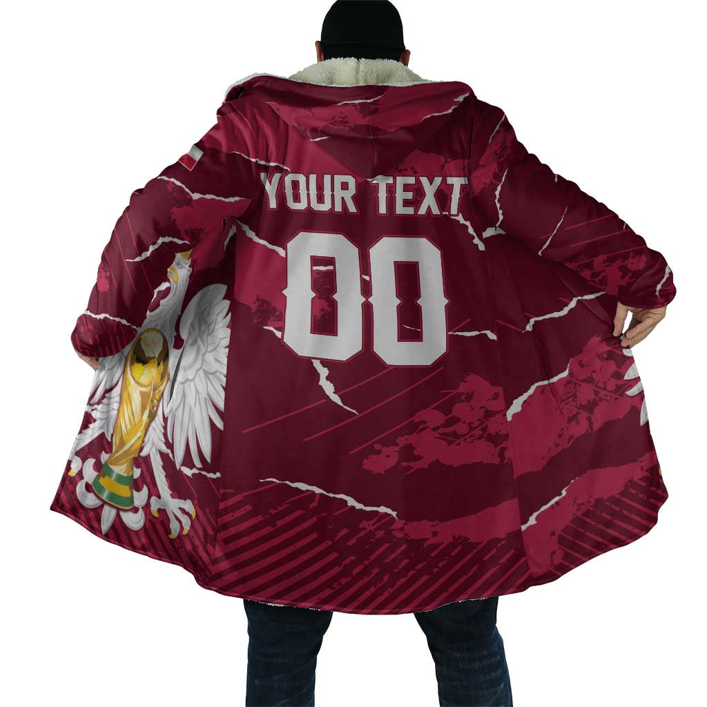 Custom Football 2026 Poland Cloak Go Polska Eagles