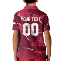 Custom Football 2026 Poland Kid Polo Shirt Go Polska Eagles