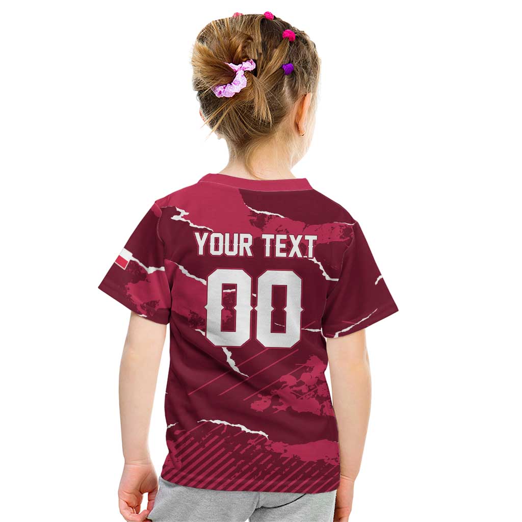 Custom Football 2026 Poland Kid T Shirt Go Polska Eagles