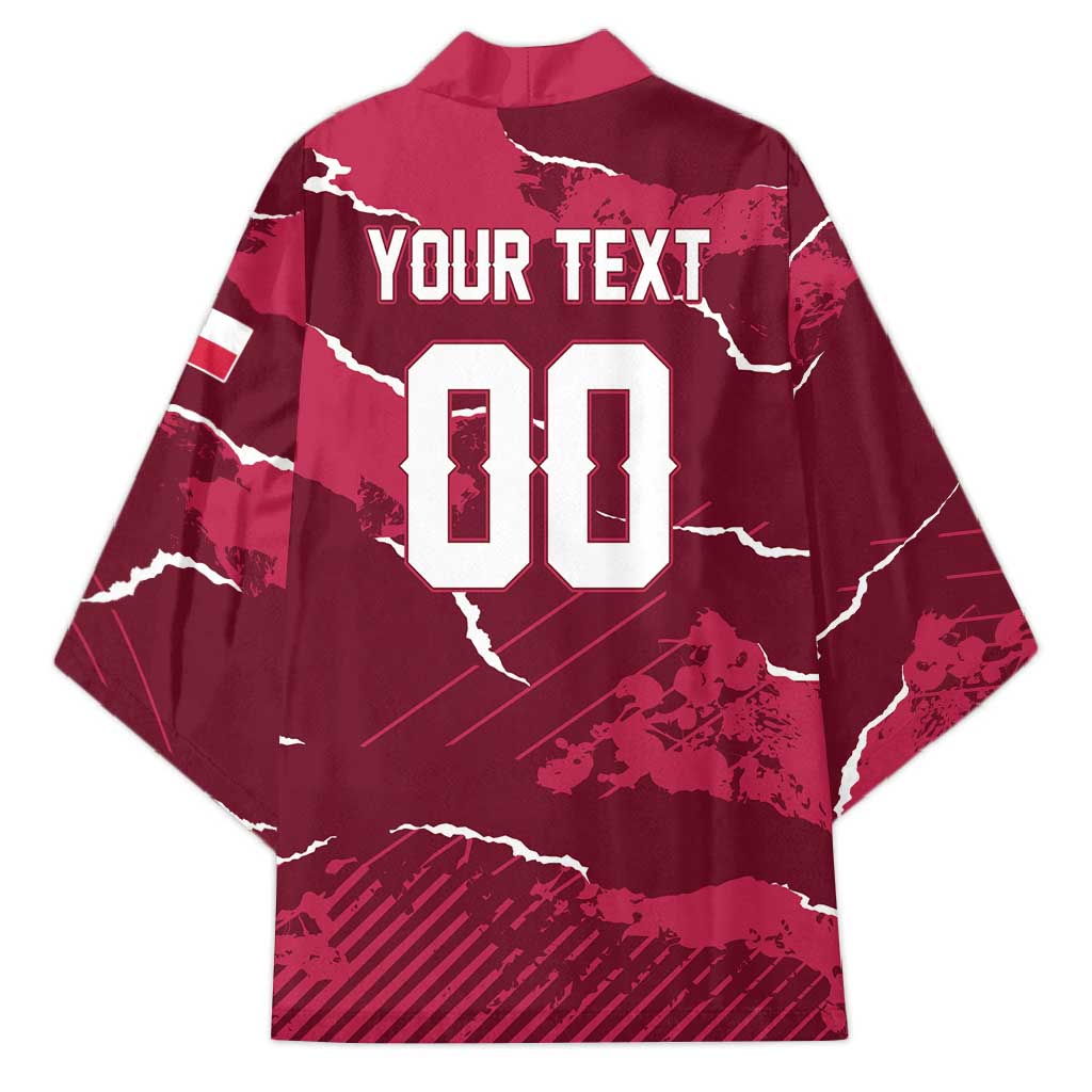 Custom Football 2026 Poland Kimono Go Polska Eagles