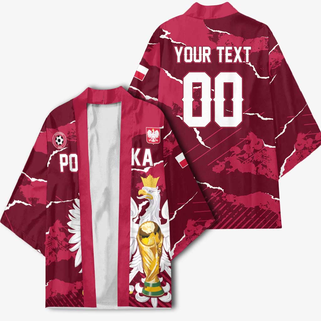 Custom Football 2026 Poland Kimono Go Polska Eagles