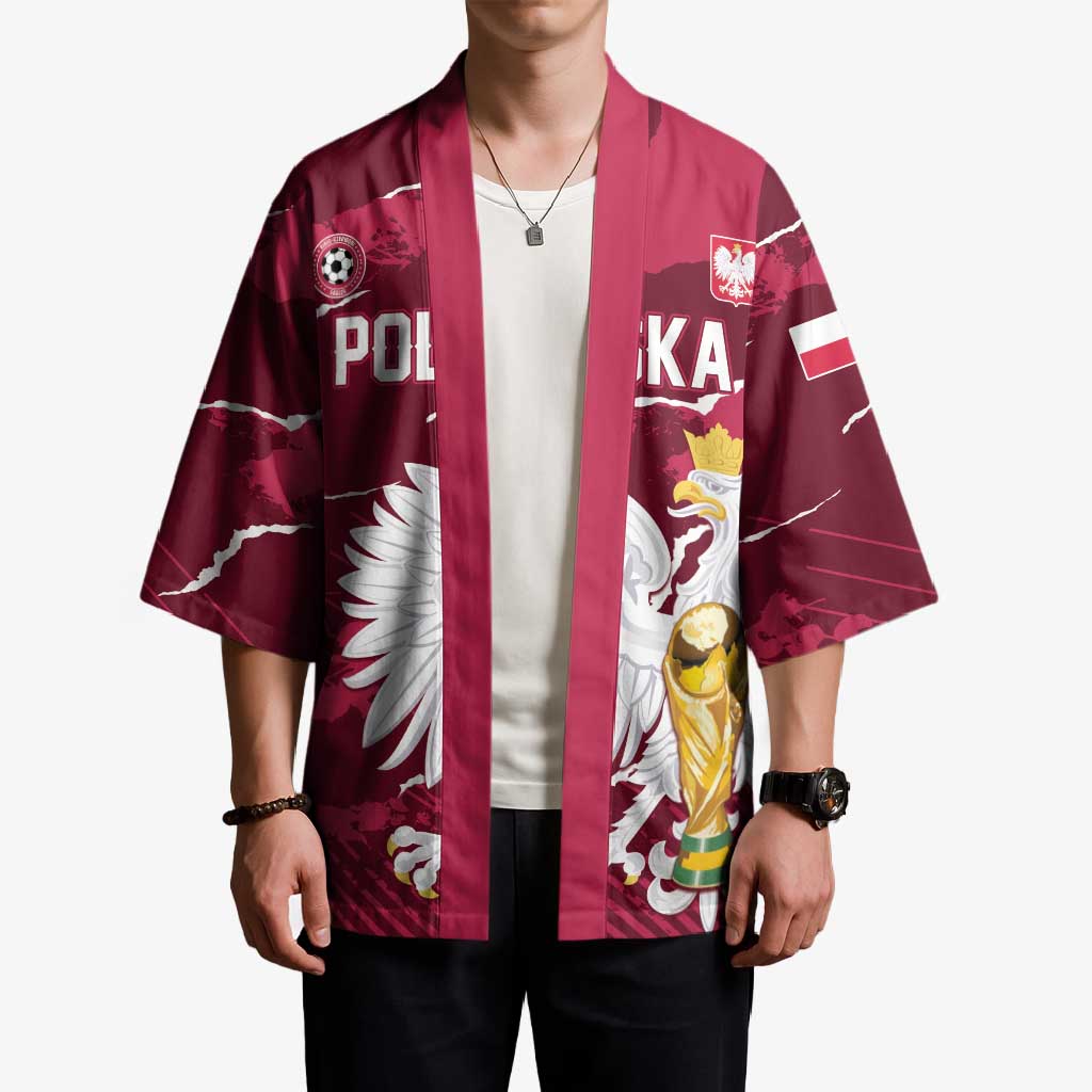 Custom Football 2026 Poland Kimono Go Polska Eagles