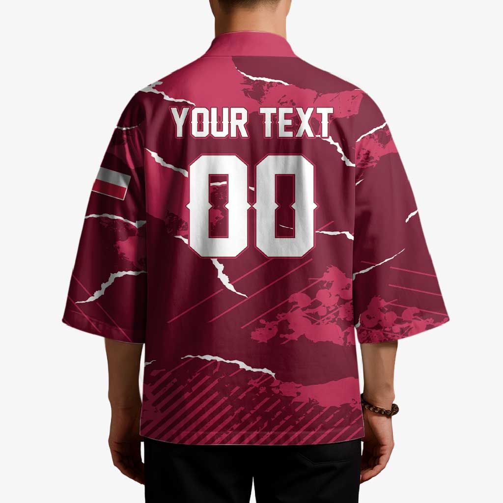 Custom Football 2026 Poland Kimono Go Polska Eagles