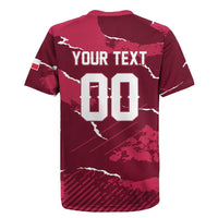 Custom Football 2026 Poland Rugby Jersey Go Polska Eagles