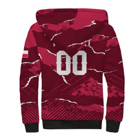 Custom Football 2026 Poland Sherpa Hoodie Go Polska Eagles