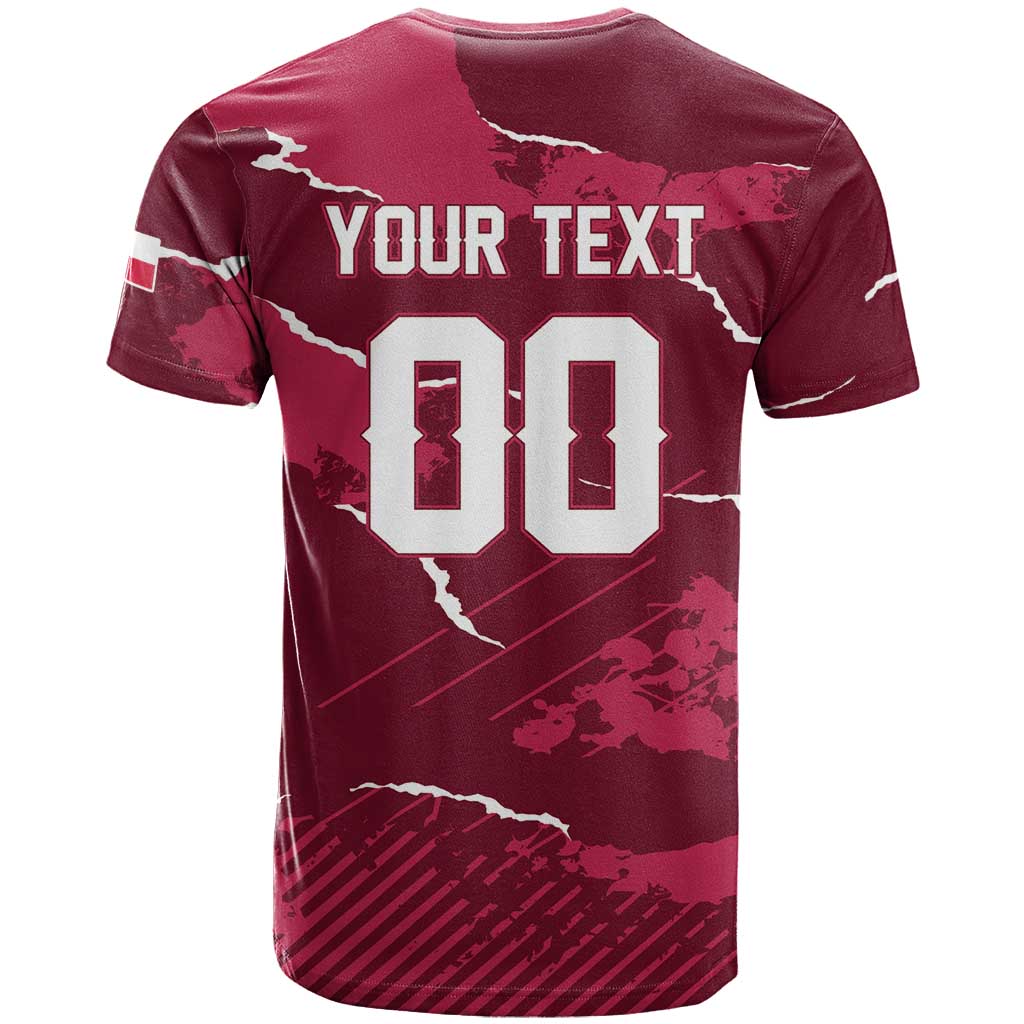 Custom Football 2026 Poland T Shirt Go Polska Eagles