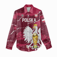Custom Football 2026 Poland Women Casual Shirt Go Polska Eagles