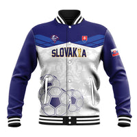 Custom Football 2026 Slovakia Baseball Jacket Hrabri Sokoli