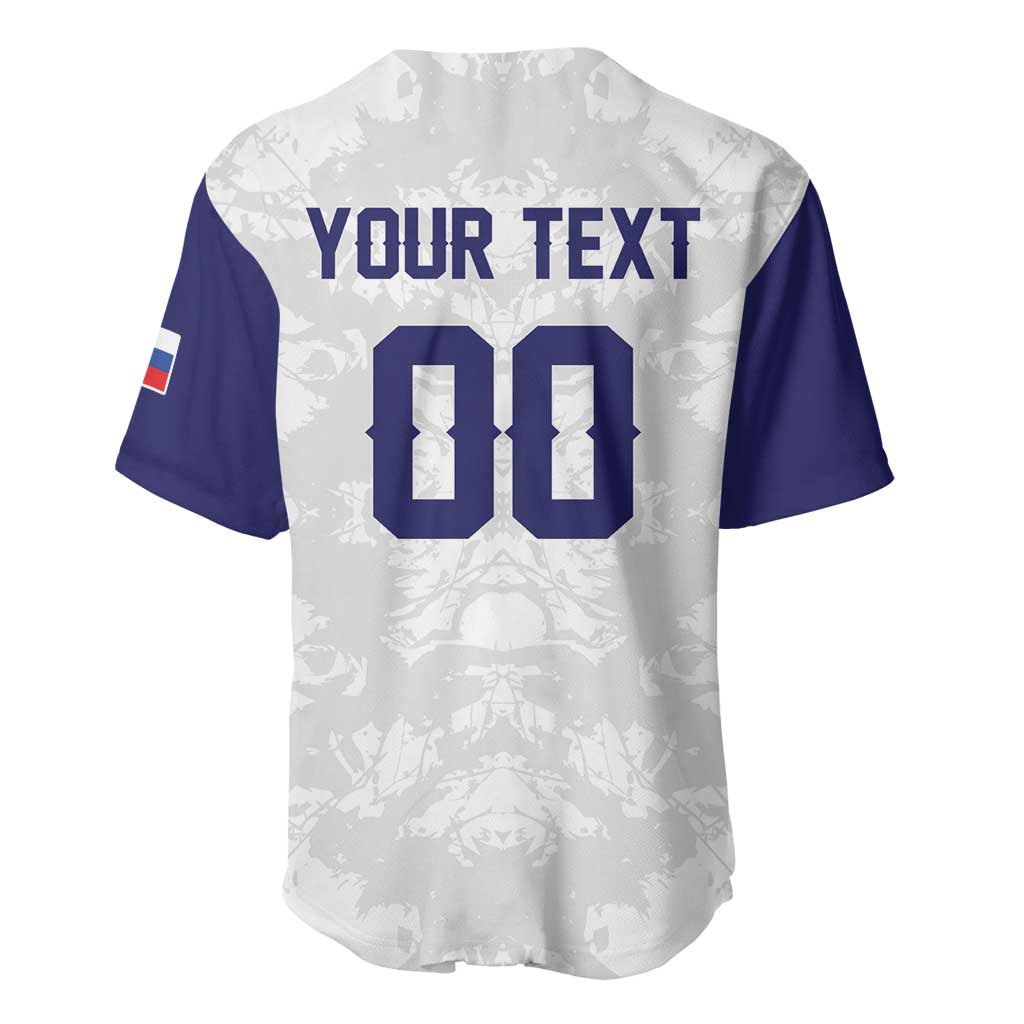 Custom Football 2026 Slovakia Baseball Jersey Hrabri Sokoli