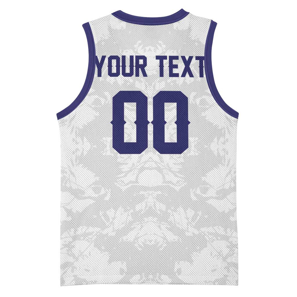 Custom Football 2026 Slovakia Basketball Jersey Hrabri Sokoli