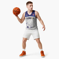 Custom Football 2026 Slovakia Basketball Jersey Hrabri Sokoli