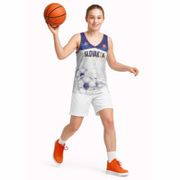 Custom Football 2026 Slovakia Basketball Jersey Hrabri Sokoli