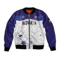 Custom Football 2026 Slovakia Bomber Jacket Hrabri Sokoli