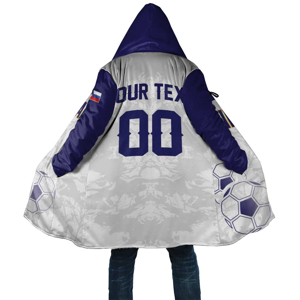 Custom Football 2026 Slovakia Cloak Hrabri Sokoli